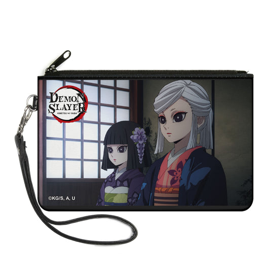 Canvas Zipper Wallet - LARGE - DEMON SLAYER Kiriya and Amane
