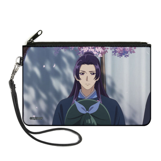 Canvas Zipper Wallet - LARGE - The Apothecary Diaries Jinshi Garden Pose