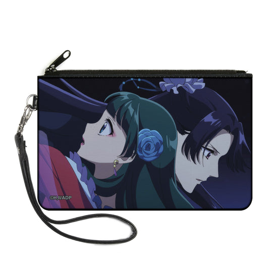 Canvas Zipper Wallet - LARGE - The Apothecary Diaries Maomao and Jinshi Split Pose