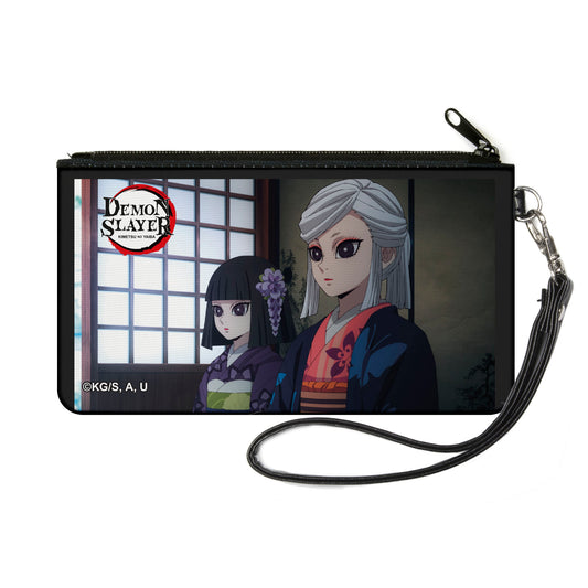 Canvas Zipper Wallet - SMALL - DEMON SLAYER Kiriya and Amane