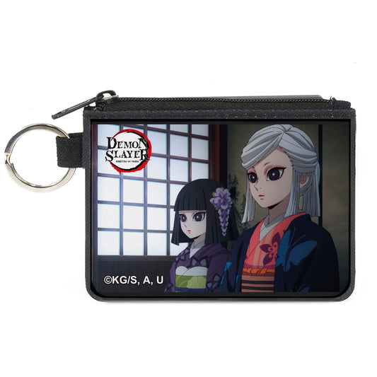 Canvas Zipper Wallet - MINI X-SMALL - DEMON SLAYER Kiriya and Amane