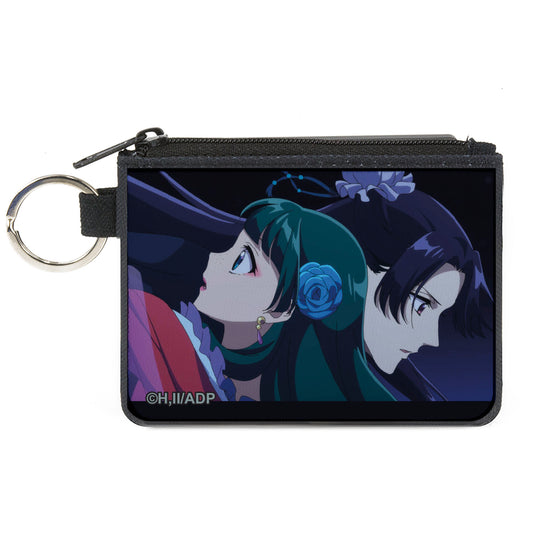 Canvas Zipper Wallet - MINI X-SMALL - The Apothecary Diaries Maomao and Jinshi Split Pose