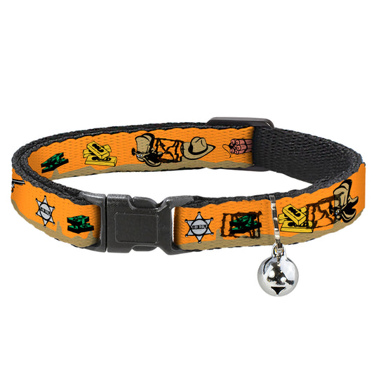 Cat Collar Breakaway - Old Western Multi Color