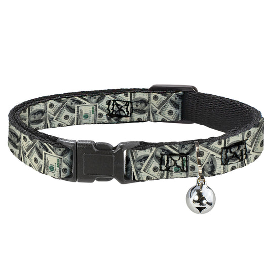 Cat Collar Breakaway - Benjamins2 Stacked
