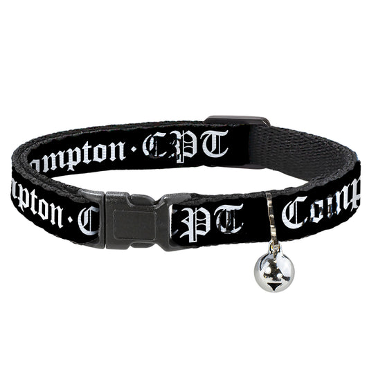 Cat Collar Breakaway - COMPTON-CPT Black White