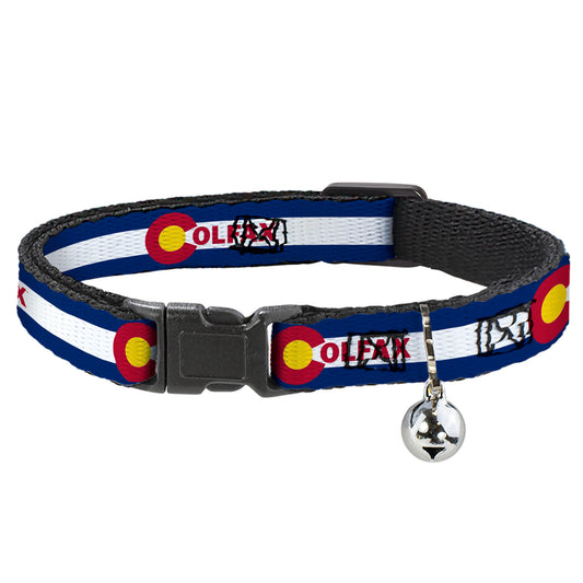 Cat Collar Breakaway - Colfax Colorado Flag