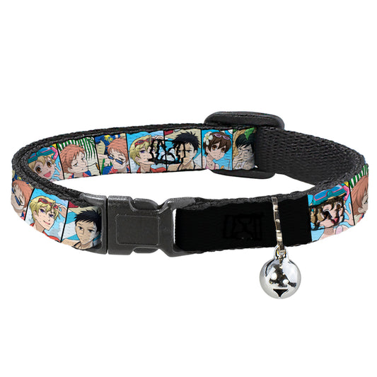 Breakaway Cat Collar with Bell - Ouran High School Host Club Seven Character Beach Day Pose Blocks