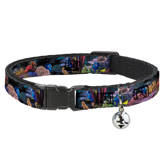 Cat Collar Breakaway - Dory 4-Hiding Poses Under the Sea