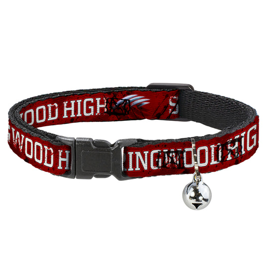 Cat Collar Breakaway - A NIGHTMARE ON ELM STREET SPRINGWOOD Freddy Pose Black Red White