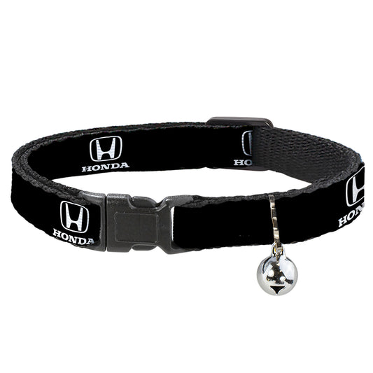 Cat Collar Breakaway - Honda Logo Black White