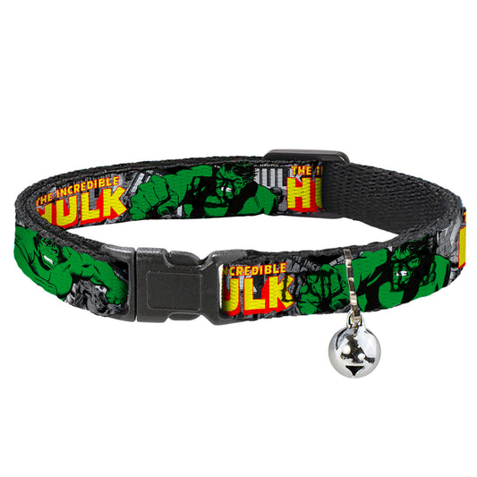 Cat Collar Breakaway - THE INCREDIBLE HULK Action Poses Stacked Comics