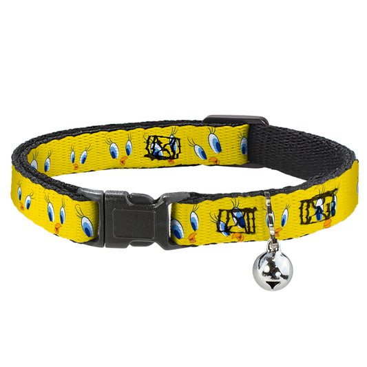 Cat Collar Breakaway - Tweety Bird Expressions2