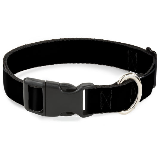 Plastic Clip Collar - Black Panel