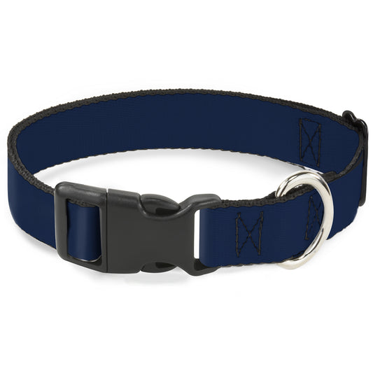 Plastic Clip Collar - Navy