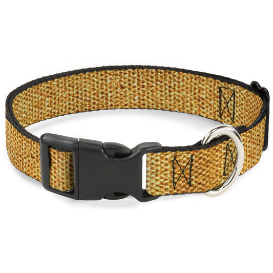 Plastic Clip Collar - Metallic Gold