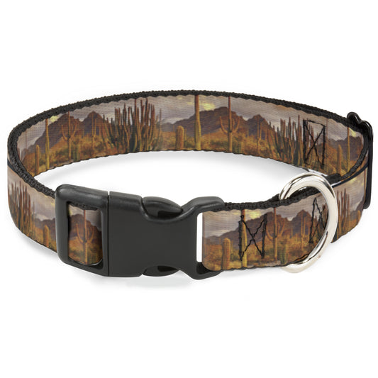 Plastic Clip Collar - Landscape Desert Cacti