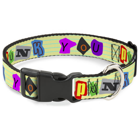 Plastic Clip Collar - Punk You Legal Pad/Full Color