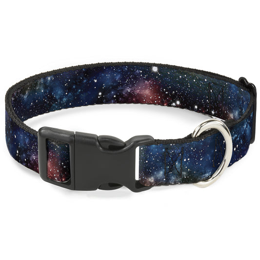 Plastic Clip Collar - Space Dust Collage