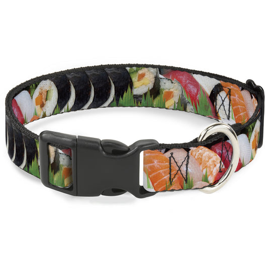 Plastic Clip Collar - Sushi Vivid