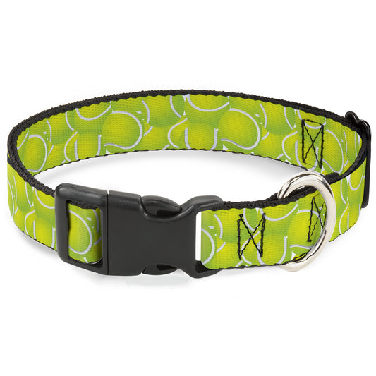 Plastic Clip Collar - Tennis Balls Stacked
