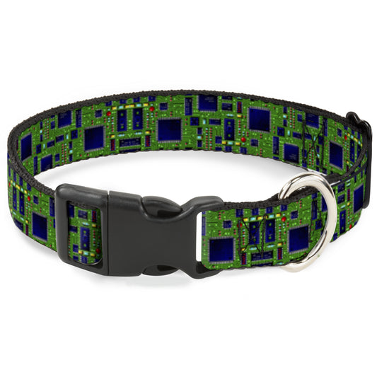 Plastic Clip Collar - Circuit Board2