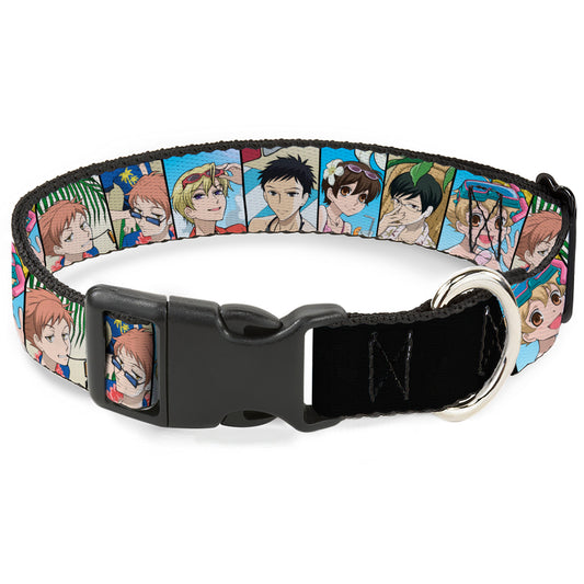 Plastic Clip Collar - Ouran High School Host Club Seven Character Beach Day Pose Blocks