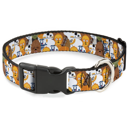 Plastic Clip Collar - Star Wars 5-Character Poses Stacked