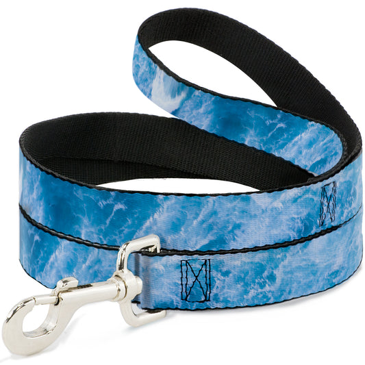 Dog Leash - Ocean Vivid White Wash