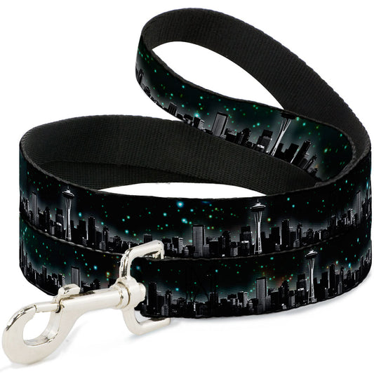 Dog Leash - Seattle Vivid Skyline/Space Dust