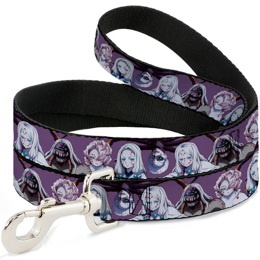 Dog Leash - Demon Slayer The Spider Family Poses Purple