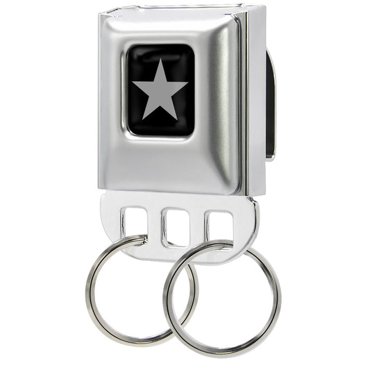Keyholder - Star Full Color Black/Gray