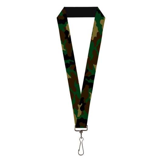 Lanyard - 1.0" - Camo Olive