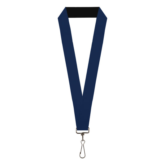 Lanyard - 1.0" - Navy Print