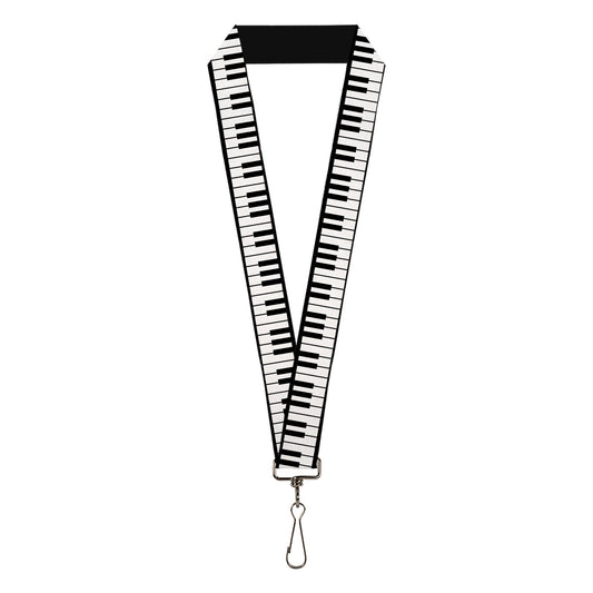 Lanyard - 1.0" - Piano Keys