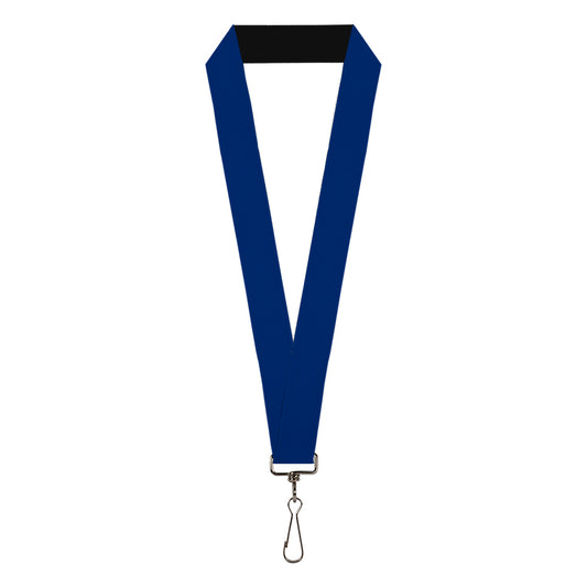Lanyard - 1.0" - Royal Blue Print
