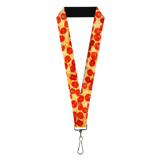 Lanyard - 1.0" - Pepperoni Pizza Vivid
