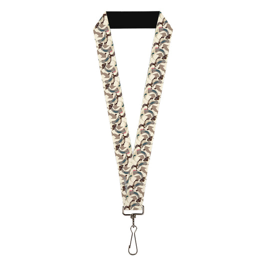 Lanyard - 1.0" - Avatar the Last Airbender Appa Pose Stacked