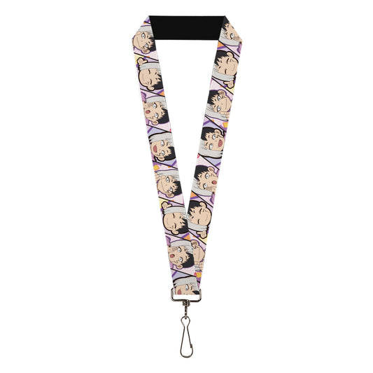 Lanyard - 1.0" - Dr. Stone Chibi Gen Asagiri Expression Blocks