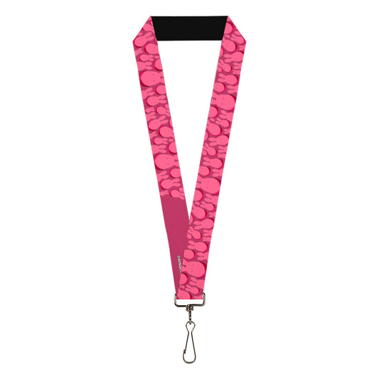Lanyard - 1.0" - After-School Hanako-Kun Mokke Scattered Pink