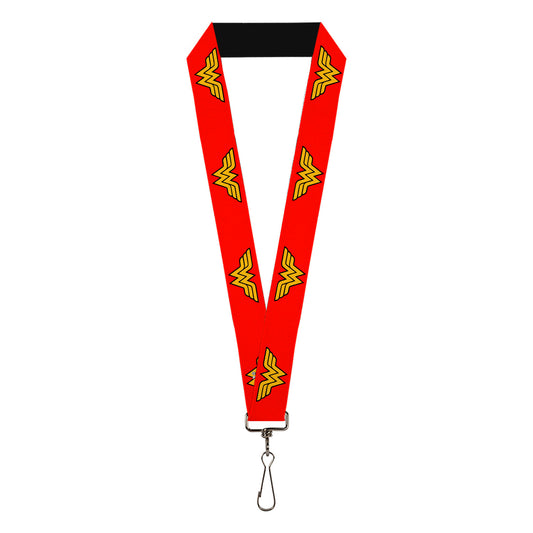 Lanyard - 1.0" - Wonder Woman Logo Red