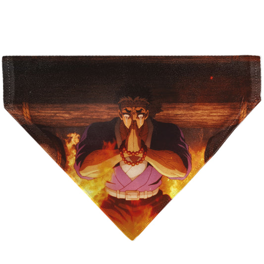 Pet Bandana - Demon Slayer Gyomei Himejima Prayer Pose Scene