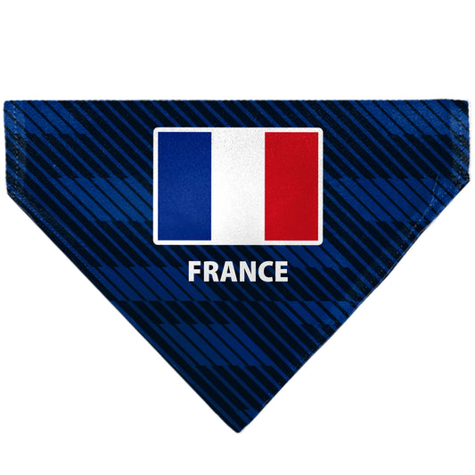 Pet Bandana - Global Soccer Cup Series France Spirit Flag