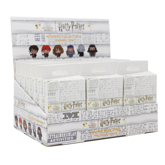 Blind Box Mystery Pin PDQ - Harry Potter - 3 Boxes of Each Character - 18 Total Boxes