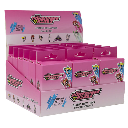 Blind Box Mystery Pin PDQ - Powerpuff Girls - 3 Boxes of Each Character - 18 Total Boxes