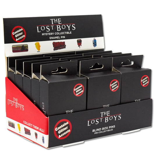 Blind Box Mystery Pin PDQ - The Lost Boys - 15 Total Boxes of Randomly Assorted Pins