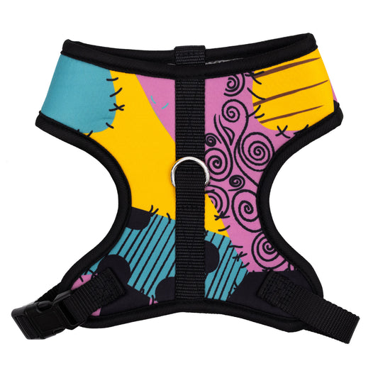 Pet Harness - The Nightmare Before Christmas Sally Dress Patchwork Multi Color
