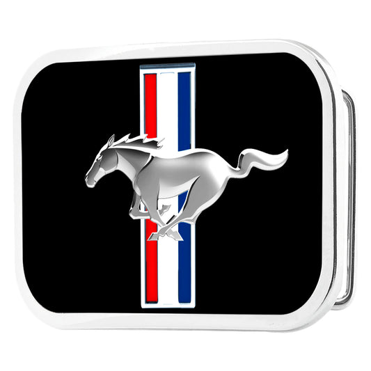 Ford Mustang Framed FCG Black - Chrome Rock Star Buckle