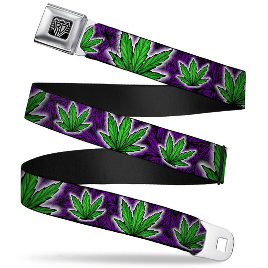 Seatbelt Belt - Marijuana Haze Purple