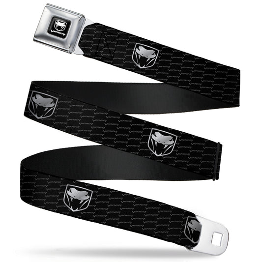 Dodge Viper Seatbelt Belt - Dodge Viper REPEAT w/Text Webbing