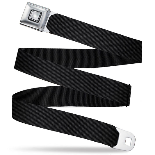 Starburst Seatbelt Belt - Black Webbing
